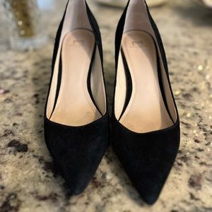 Marc Fisher Black Suede